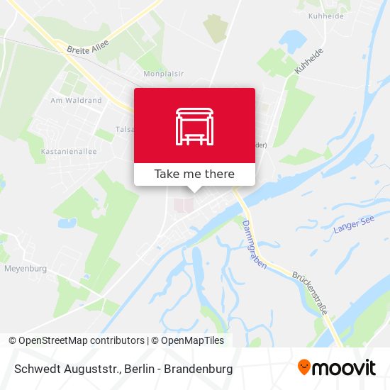 Schwedt Auguststr. map