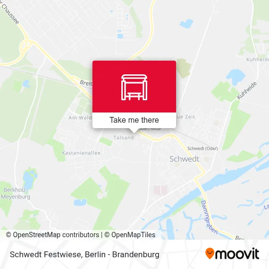 Schwedt Festwiese map