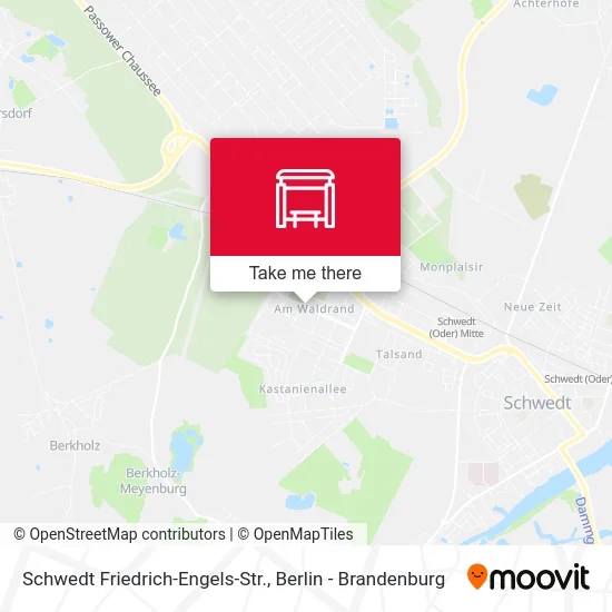 Schwedt Friedrich-Engels-Str. map