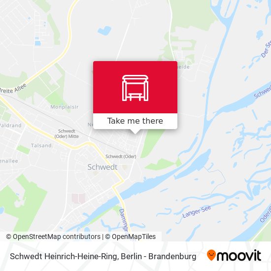 Schwedt Heinrich-Heine-Ring map