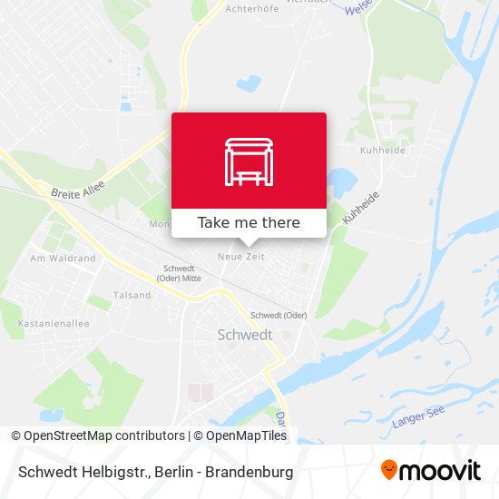 Schwedt Helbigstr. map