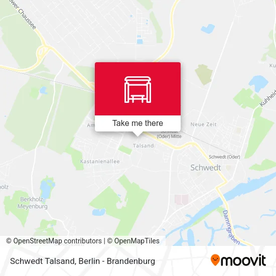 Карта Schwedt Talsand