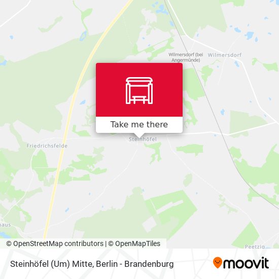 Steinhöfel (Um) Mitte map