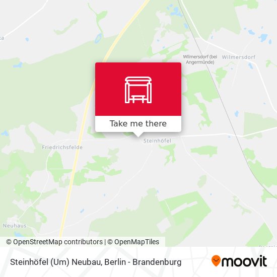 Steinhöfel (Um) Neubau map