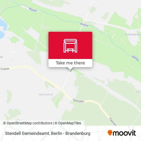 Stendell Gemeindeamt map