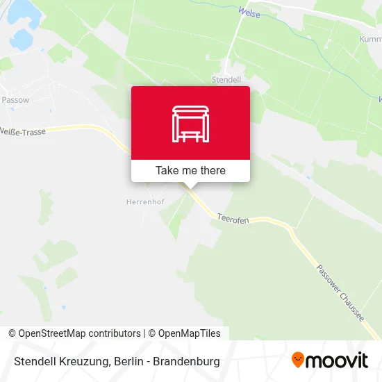 Stendell Kreuzung map