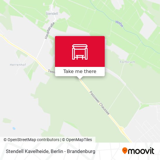 Stendell Kavelheide map