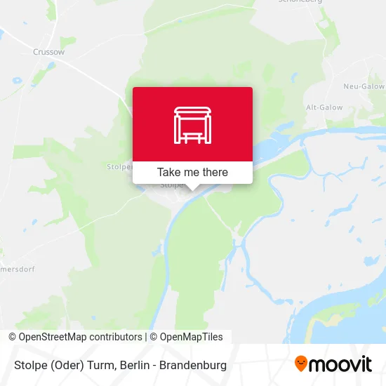 Stolpe (Oder) Turm map