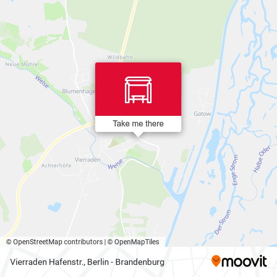 Vierraden Hafenstr. map