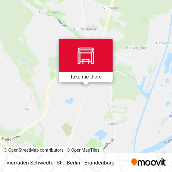 Vierraden Schwedter Str. map
