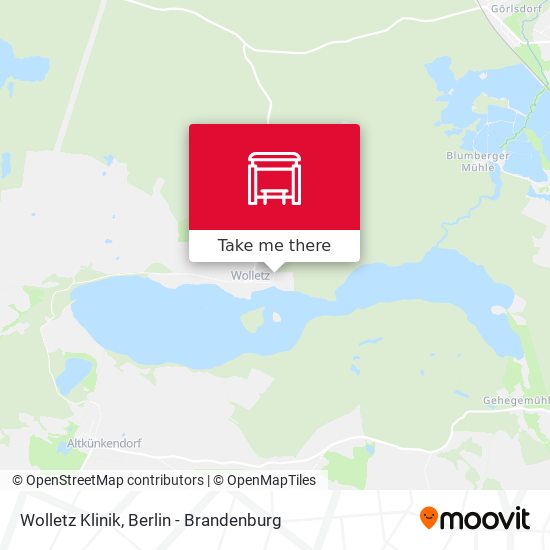 Wolletz Klinik map