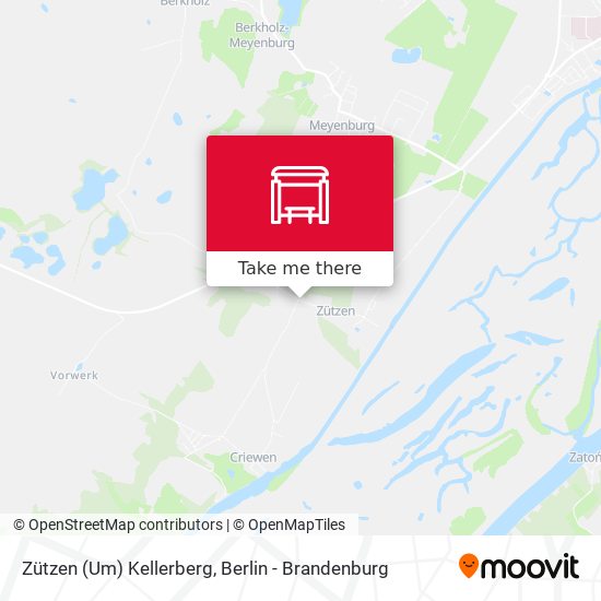 Zützen (Um) Kellerberg map