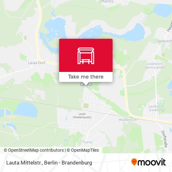 Lauta Mittelstr. map