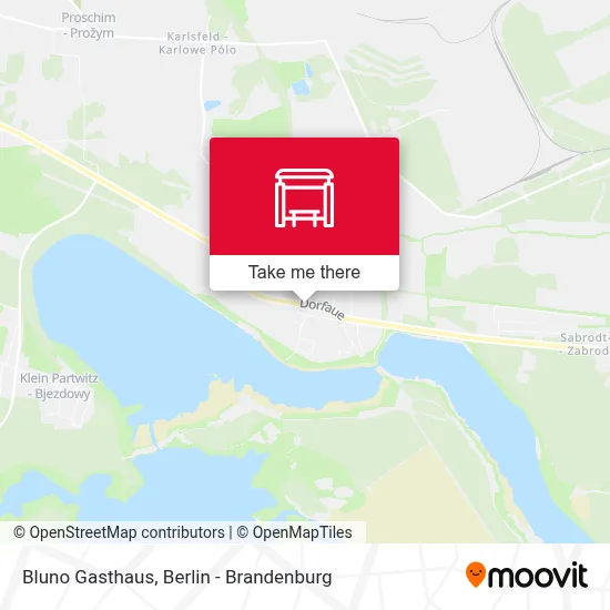 Bluno Gasthaus map