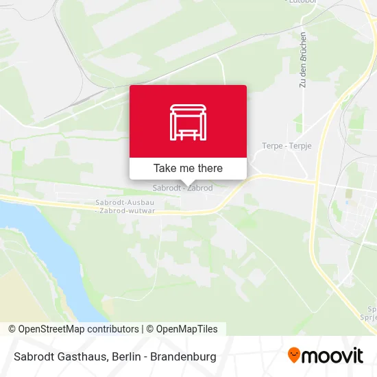Sabrodt Gasthaus map