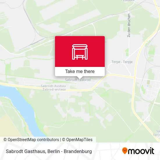Sabrodt Gasthaus map