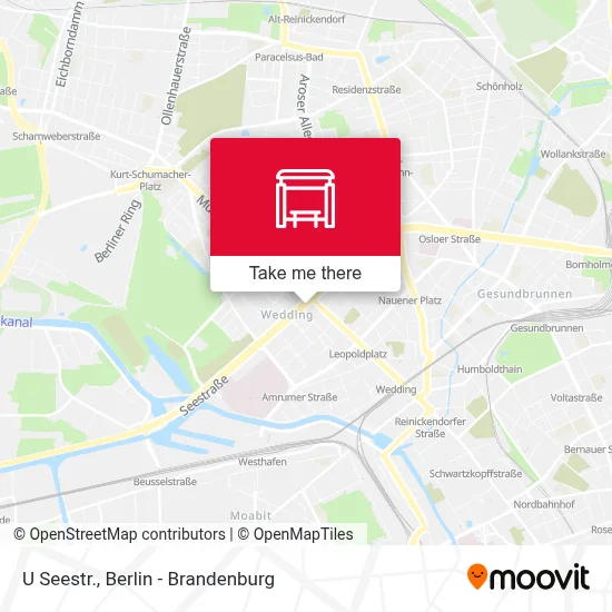 U Seestr. map