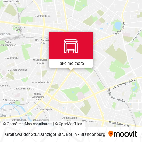 Greifswalder Str. / Danziger Str. map