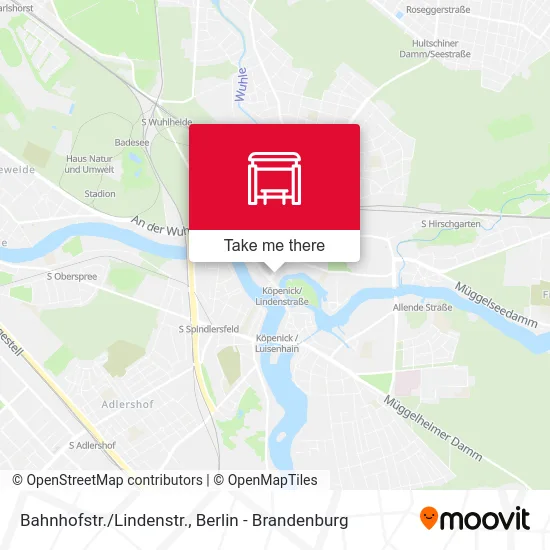 Карта Bahnhofstr./Lindenstr.