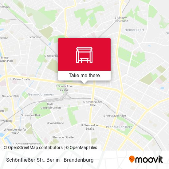 Schönfließer Str. map