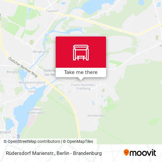 Rüdersdorf Marienstr. map