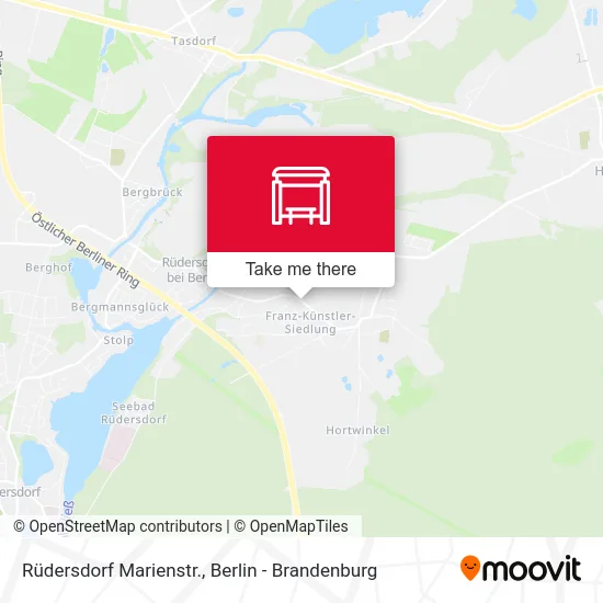 Rüdersdorf Marienstr. map