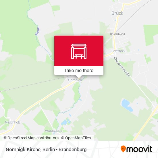 Gömnigk Kirche map