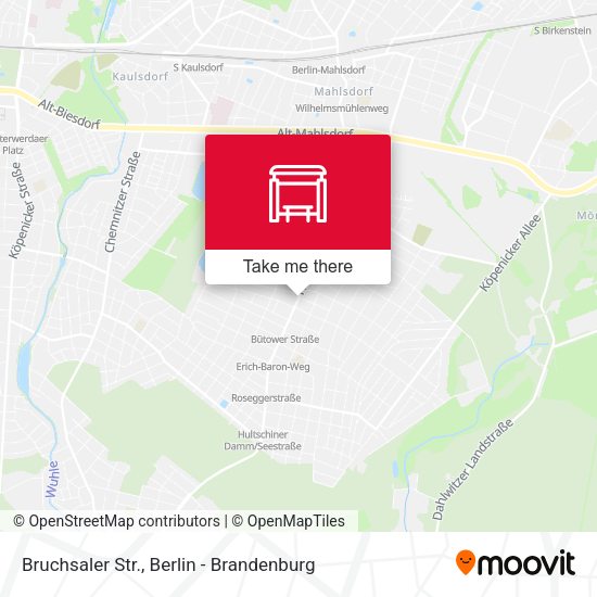 Карта Bruchsaler Str.