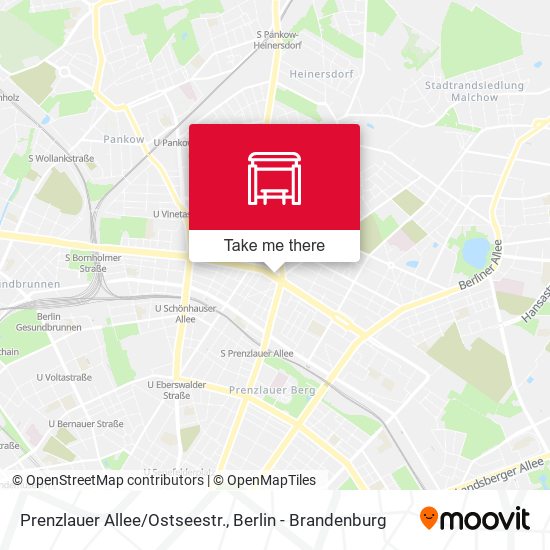 Prenzlauer Allee/Ostseestr. map