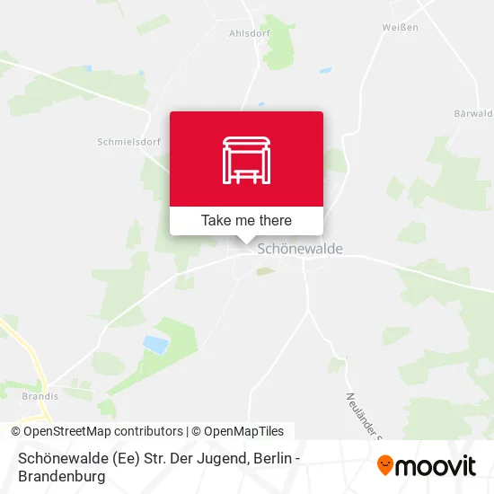 Карта Schönewalde (Ee) Str. Der Jugend