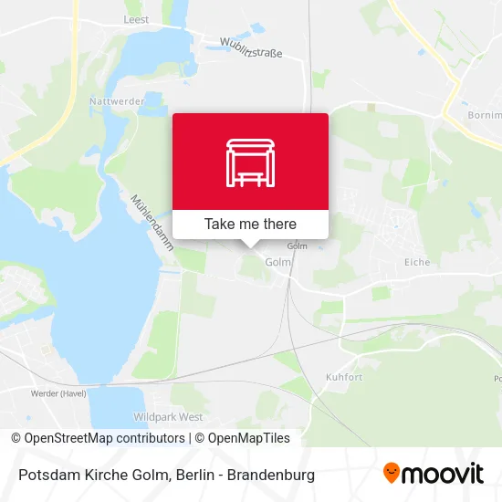 Карта Potsdam Kirche Golm