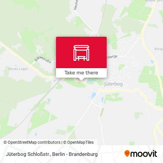 Jüterbog Schloßstr. map