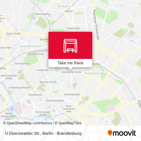 U Eberswalder Str. map