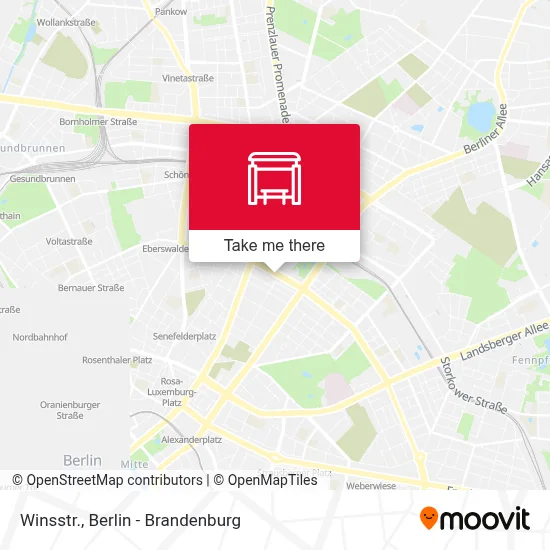 Winsstr. map
