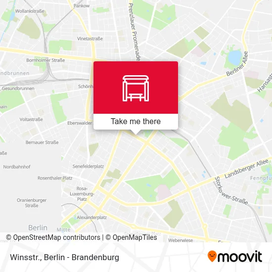 Winsstr. map