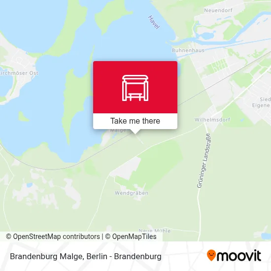 Brandenburg Malge map
