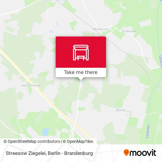 Streesow Ziegelei map