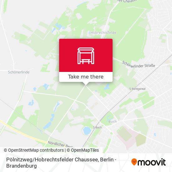 Карта Pölnitzweg / Hobrechtsfelder Chaussee