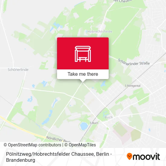 Карта Pölnitzweg / Hobrechtsfelder Chaussee