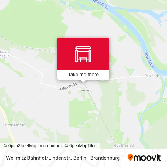 Карта Wellmitz Bahnhof/Lindenstr.