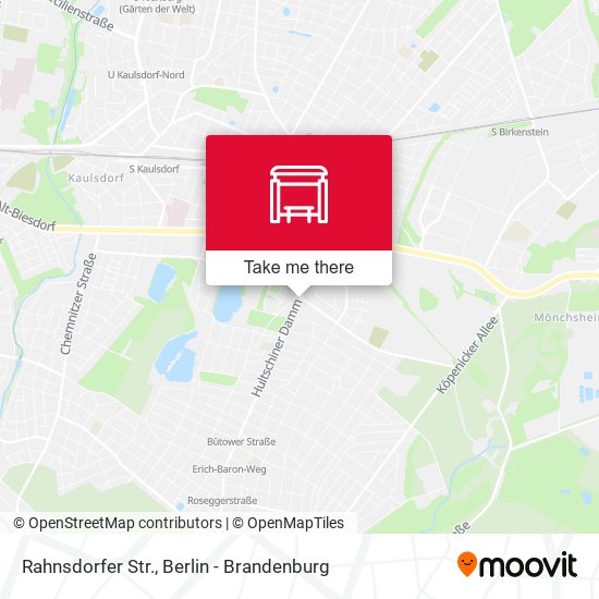 Карта Rahnsdorfer Str.