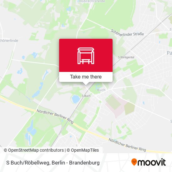 S Buch/Röbellweg map