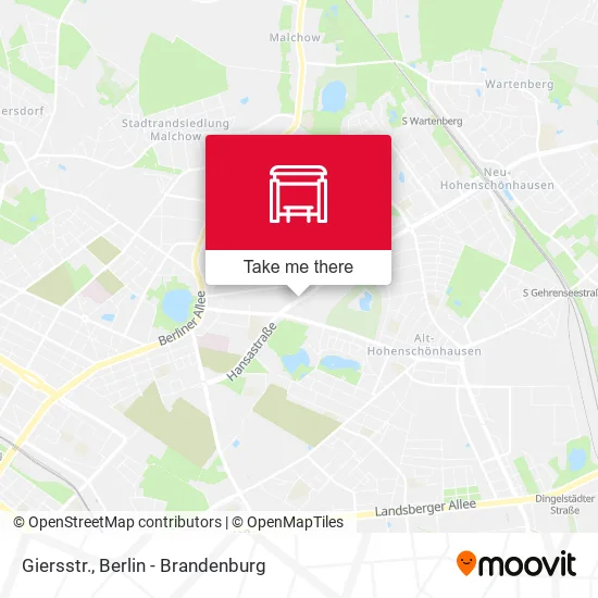 Карта Giersstr.