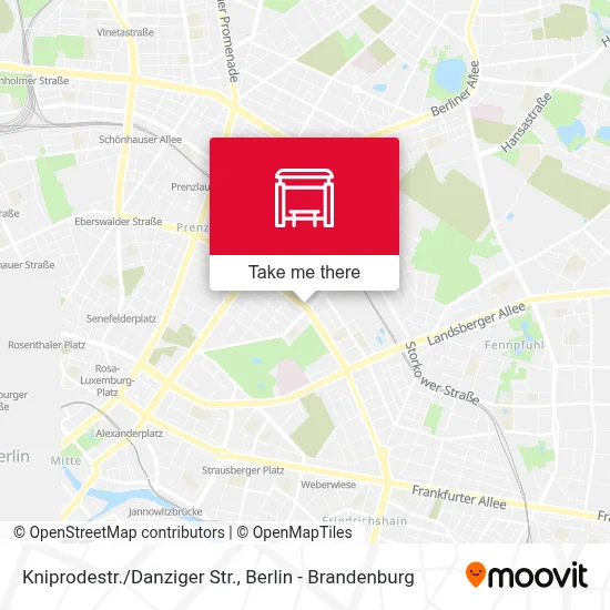 Kniprodestr./Danziger Str. map