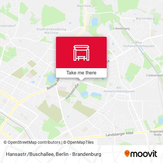 Hansastr./Buschallee map