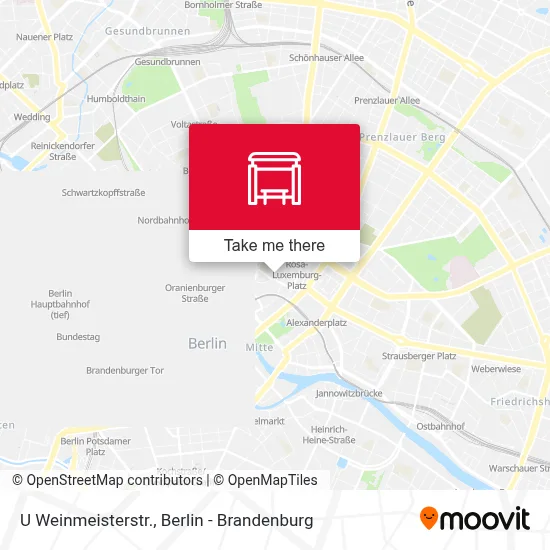 U Weinmeisterstr. map