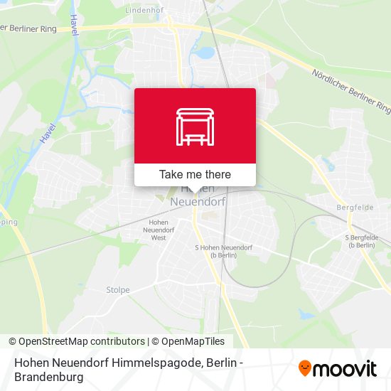 Hohen Neuendorf Himmelspagode map