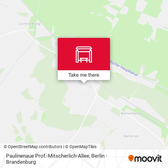 Paulinenaue Prof.-Mitscherlich-Allee map