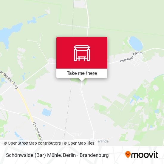 Schönwalde (Bar) Mühle map