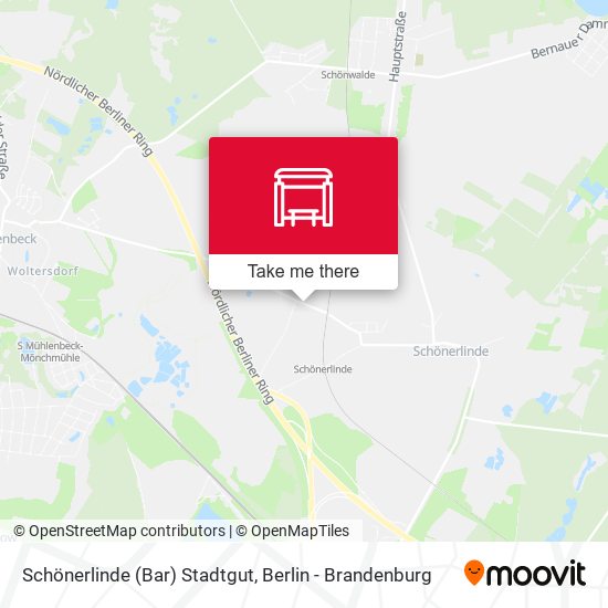 Schönerlinde (Bar) Stadtgut map
